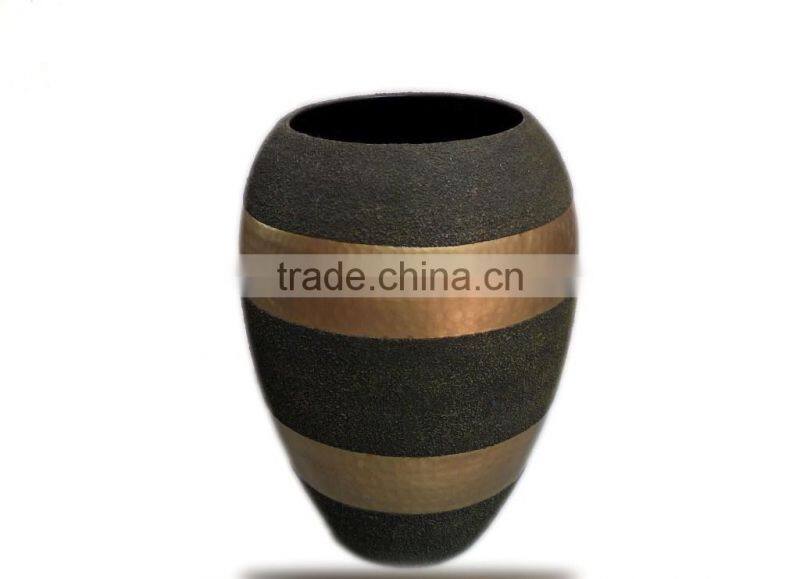 Home decoration gift time beautiful aluminium vase