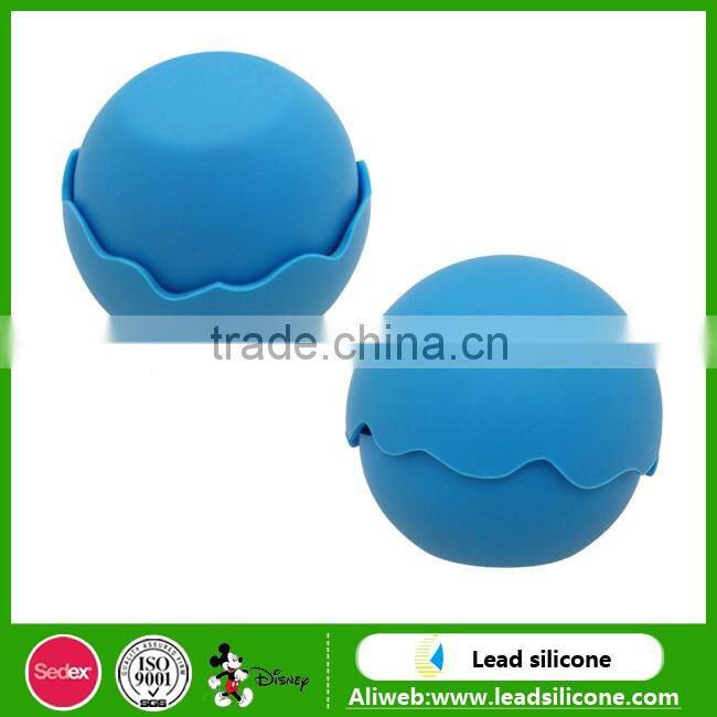 FDA and LFGB Grade New Arrival Silicone Ice Ball Mold With Ice Cube Tray