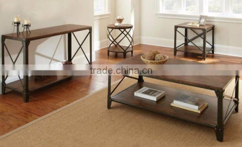 Vintage square coffee table
