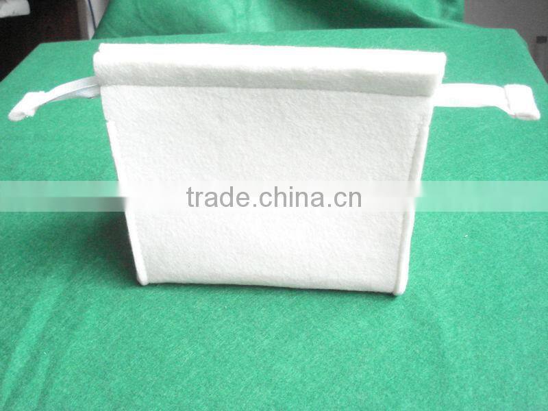 #14090401 fashion eco friendly felt makeup bag/cosmetic bag