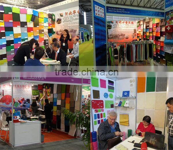 Polyester felt material