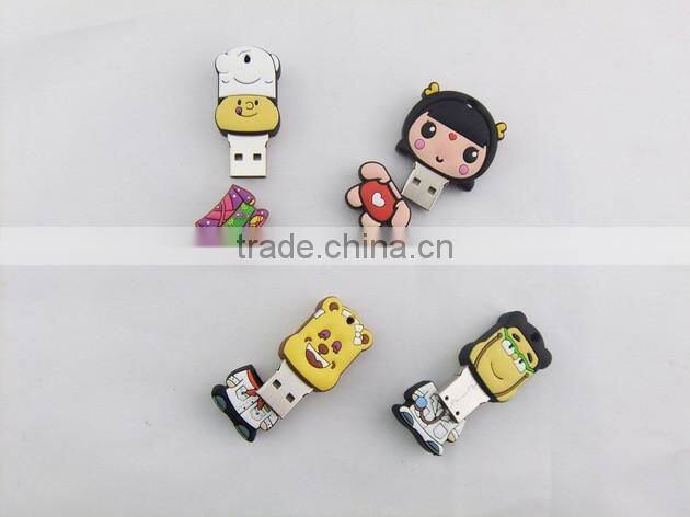 Exquisite Turtle Shaped Custom 8GB 3d Silicone USB Flash Drives
