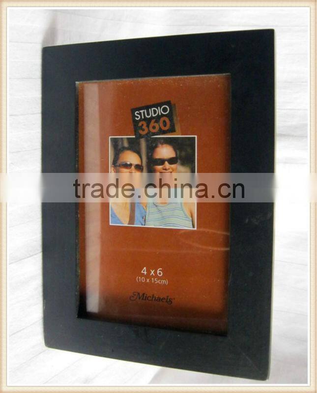 Black Wooden Frame For Gifts and Crafts