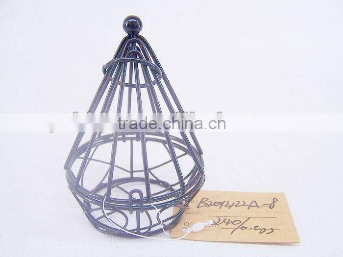 Wire Chocolate gif packaging box with round bottom for Christmas decor