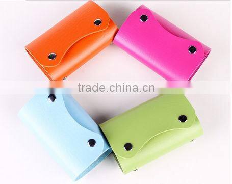 Nice Rose Red PU Card holder