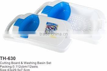 plastic cutting board set over the sink,function chopping board
