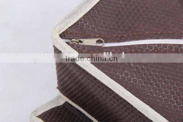 rectangular non-woven 12 lattice storage box