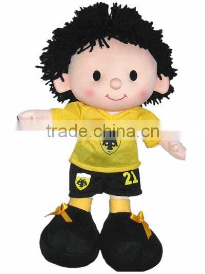 Football Doll, funny boy doll, souvenir for kids, gift for fans