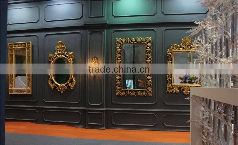 Luxury Living Room Furniture Console Table With Framed Mirror