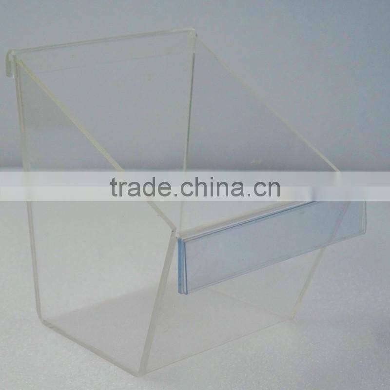 Custom rectangle transparent acrylic box