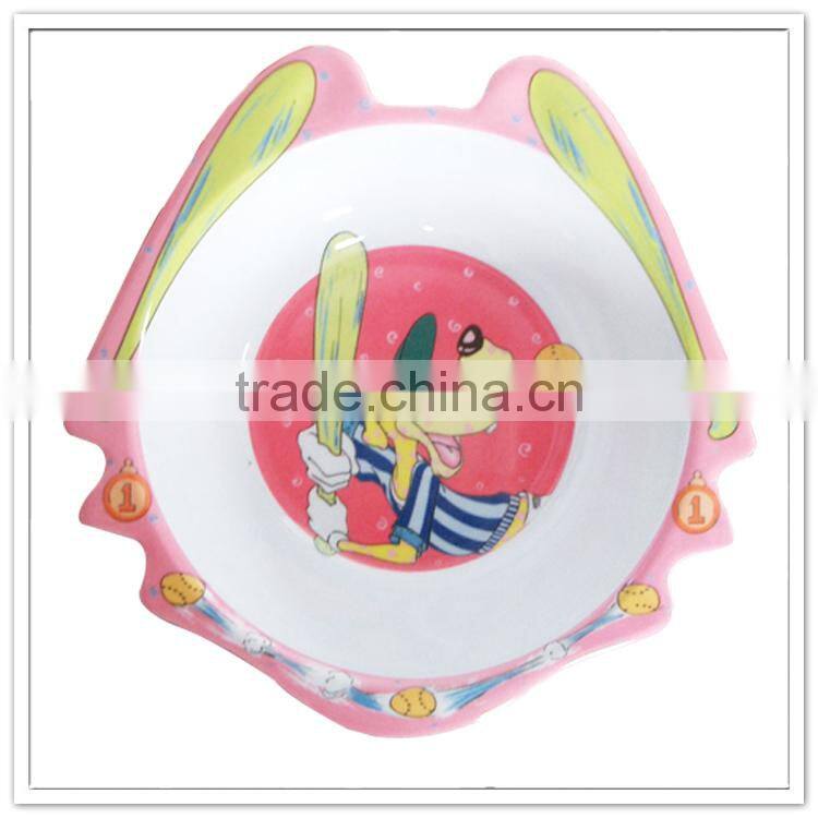 Charming creative cartoon design unbreakable mini dry and wet feeder for piglet