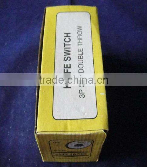 4P electrical porcelain knife switch