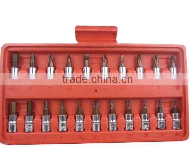 46pcs socket set 1/4" Auto Repair Tool car ratchet wrench set