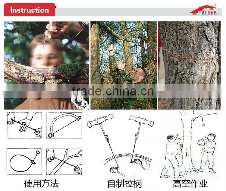 Stainless Steel Outdoor Survival Emergency Wire Saw
