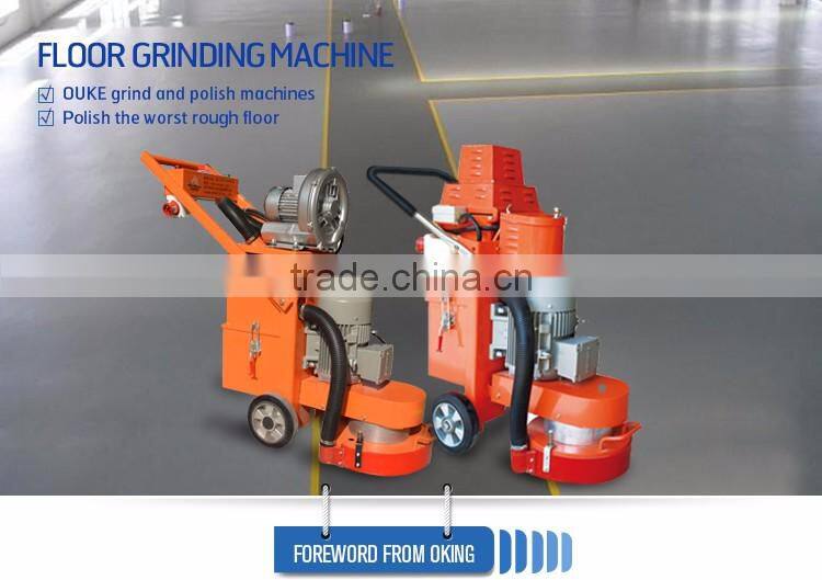 Single disc marble floor polishing machine