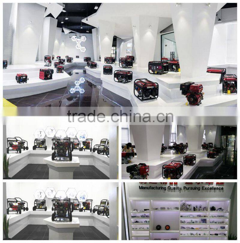 220V50hz electric start 100% copper 188FA diesel engine diesel generator for sale