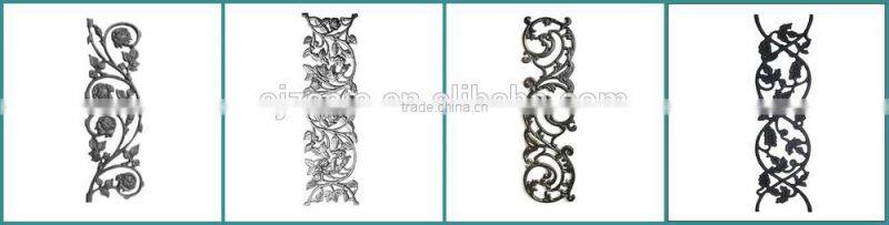 cast iron decorations for ornamental fence & gates