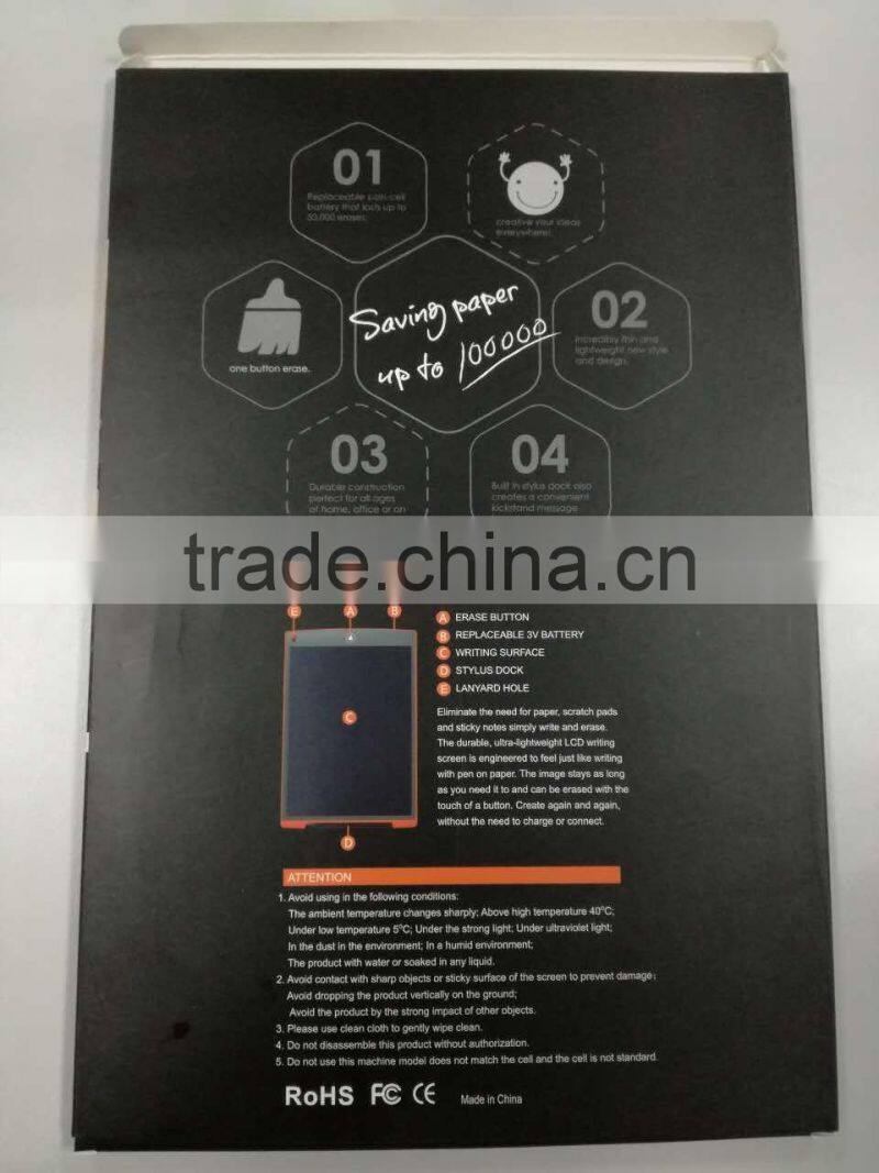 Newyes paperless lcd communication writing tablet for deaf-mute lcd writing tablet 12 inch lcd mini writing tablet