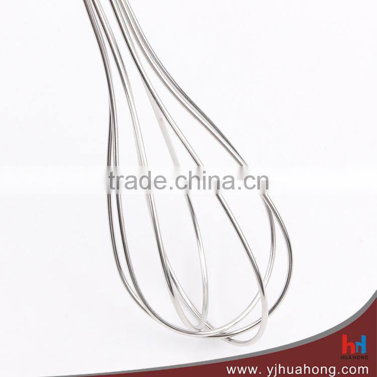 4 Wire Stainless Steel Kitchen Mini Egg Whisk