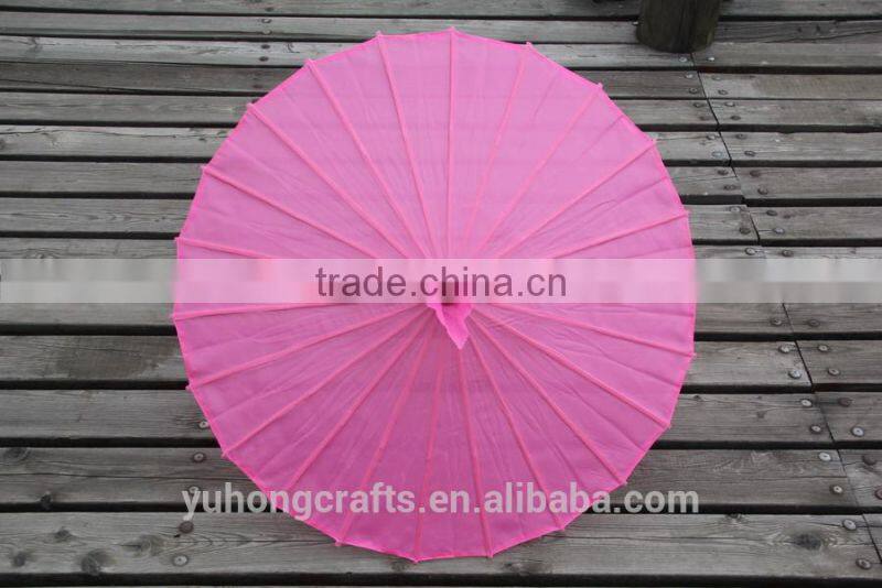 Colorful Chinese silk parasol for dancing