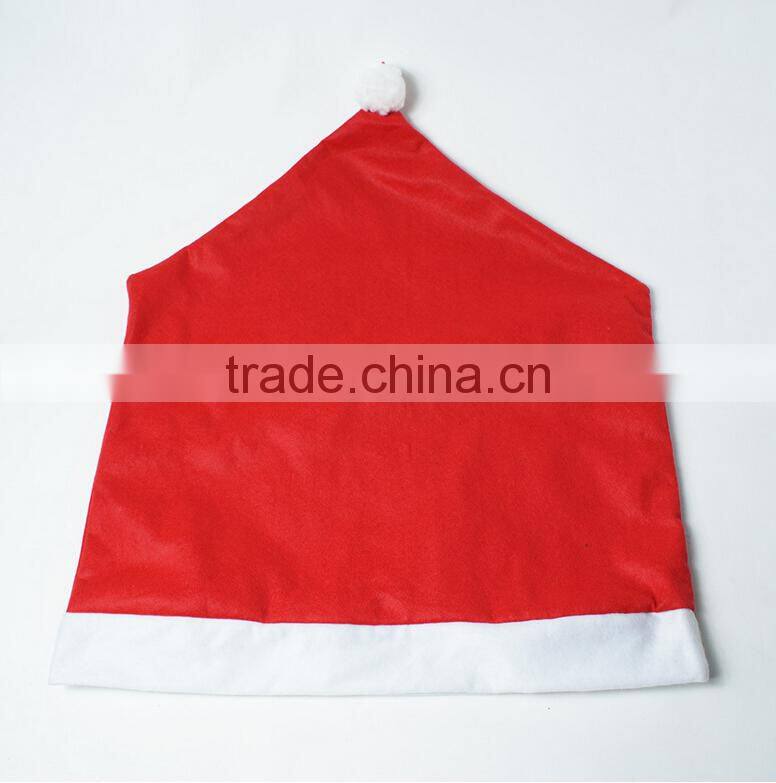 Hot sale cheap christmas santa chair cover wholesale