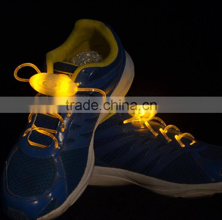 New Party Decorations Colorful flashing LED shoelaces light up LED shoelaces with battery wholesale