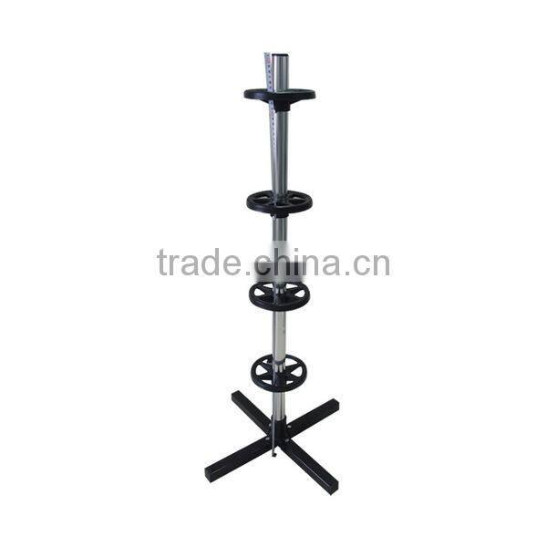 High Quality metal tire holder/tire display rack/tire storage rack