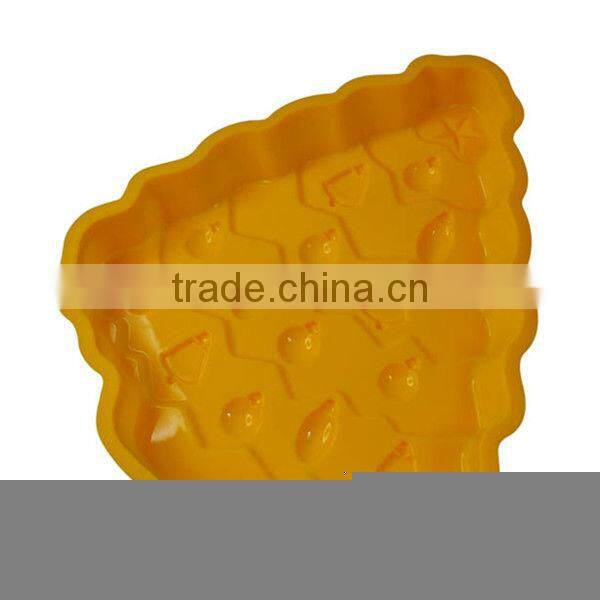 high quality silicone cookie baking cup,Chrismas tree shape silicone cake mould,silicone fruit tray