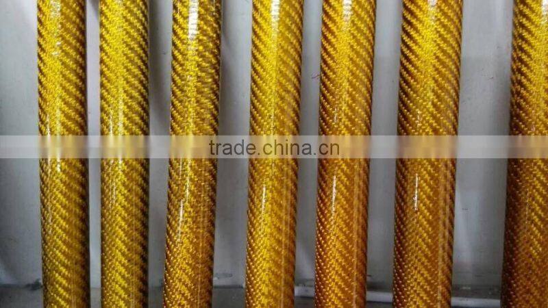 High Pressure Carbon Fiber Tubes, Colored Carbon Fiber Tube