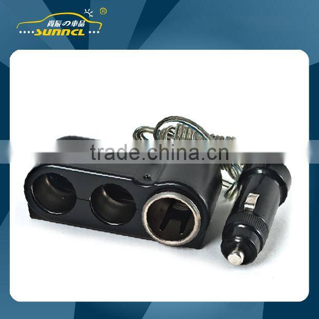 2015 Car Cigarette Lighter Socket Adapter with CE Certificate for iPhone 6 , Tablet
