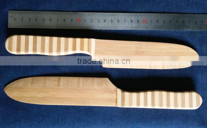 Bamboo colorful Knife set/Bambu knife block