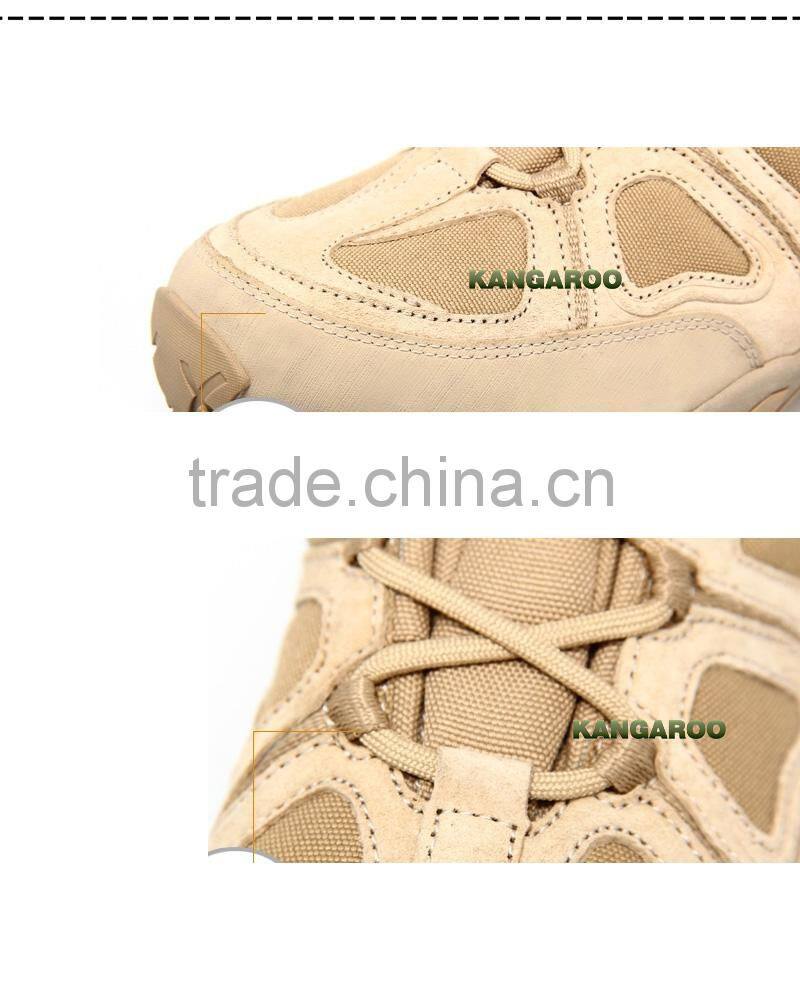 Military Low Cut Rubber Boots Combat For Men