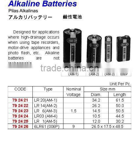 Alkaline Batteries