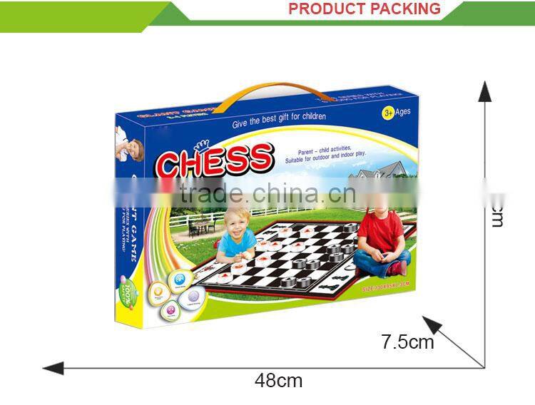 Intelligence toys children chess game play mat for adult