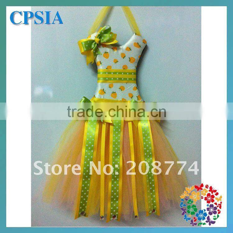 peacock tutu bows holder Halloween fashion tutu holders dress