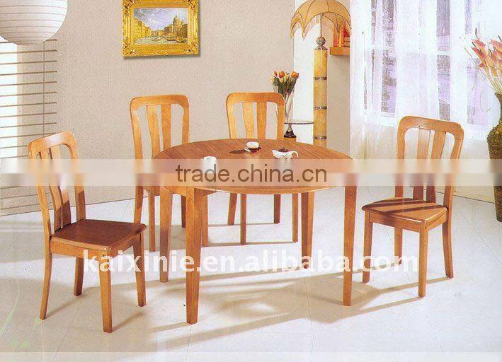 Antique Wooden tables and chairs sets dinning room furniture