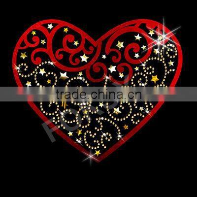 love pattern iron on heat transfers wholesale