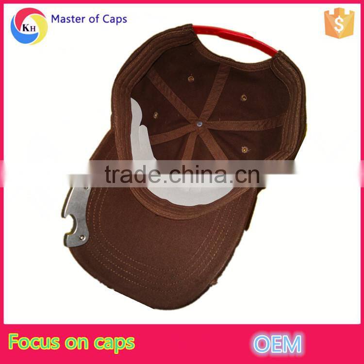 Promotion High-quality Custom bottle opener cap beer bottle hat