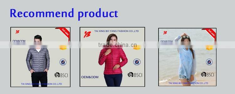 new design sleeveless down feather vest jacket OEM