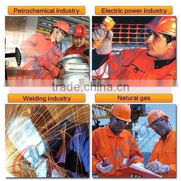 ASTM D6413 Cotton and Nylon Fire Fighting Coverall For Firefighters