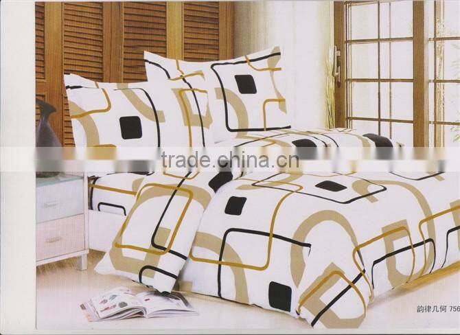 3D reactive printing tree vivid diamond velvet bedding set