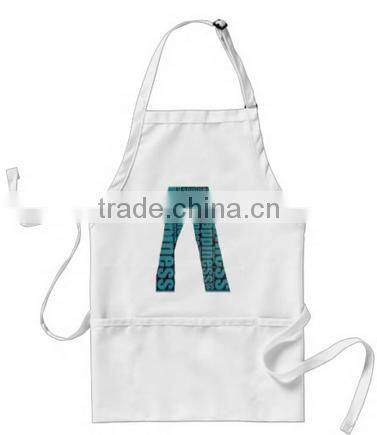 2015 wholesale cooking apron waist customized chef apron