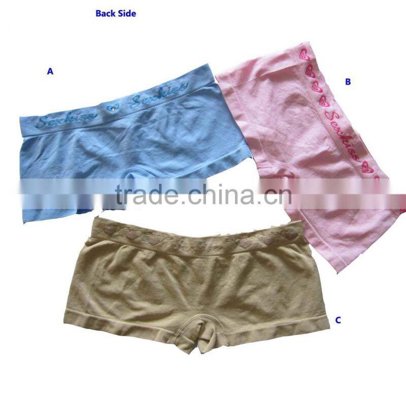 2014 women panties stock and nylon ladies panties stocklot