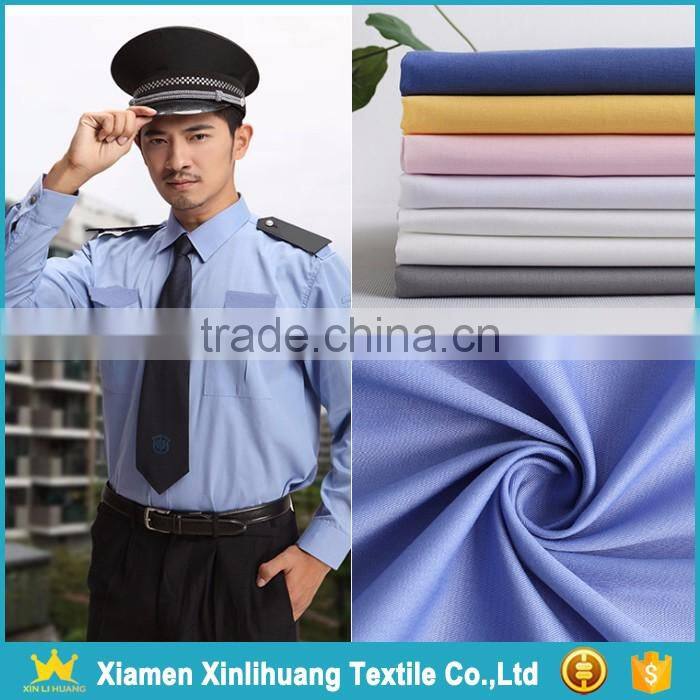 High Quality Police Uniform Fabric Polyester Cotton Shirting Fabric