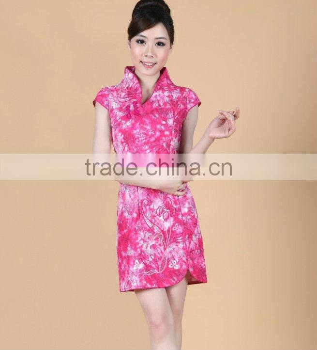 sexy modern cheongsam