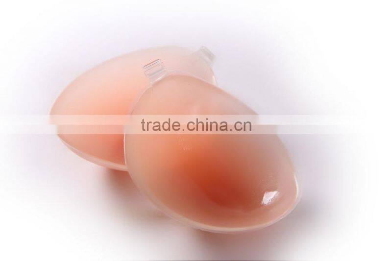 Push up invisible silicon bra