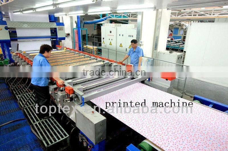 100% cotton bedding printed fabric