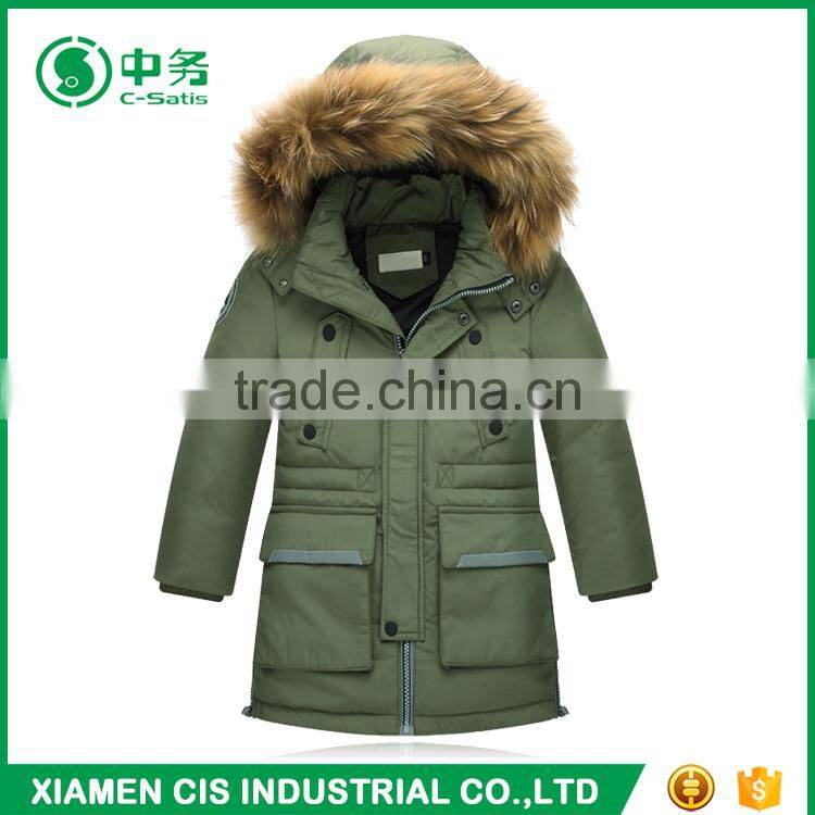 2017 Latest Fashion Windproof Kid Clothing Children Boys Winter Down Coat