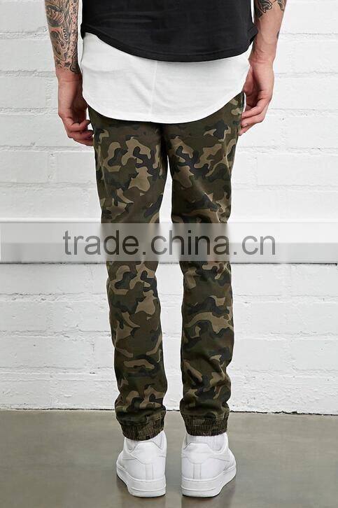 hot sale sweatpants camo blank joggers slim fit tracksuit bottom man