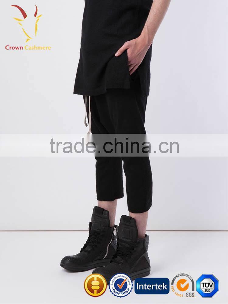 Custom Latest Design Brand 100% Cashmere Sweatpants for Men